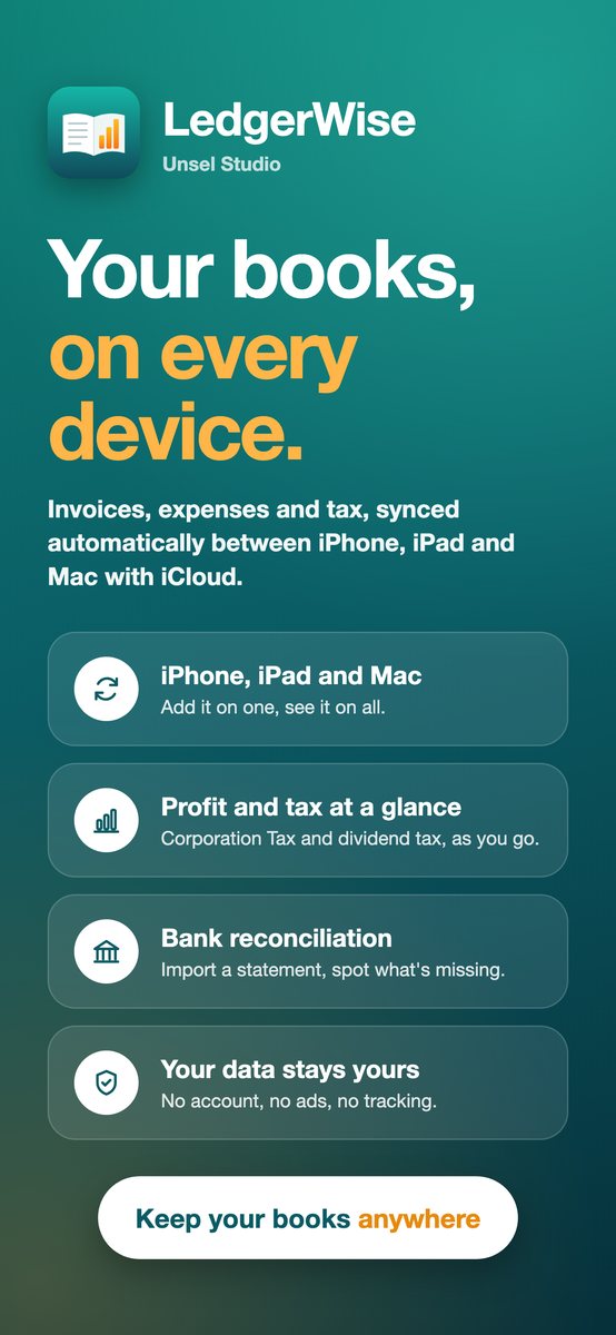 LedgerWise screenshot 1
