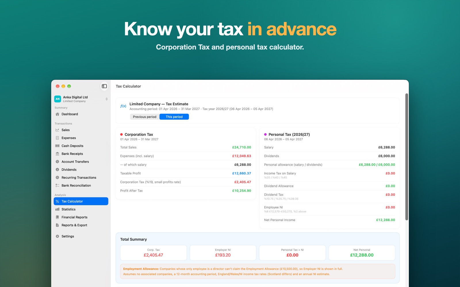 LedgerWise for Mac screenshot 8