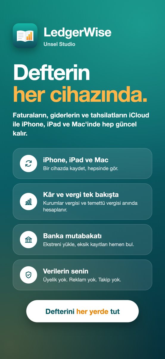 LedgerWise ekran görüntüsü 1