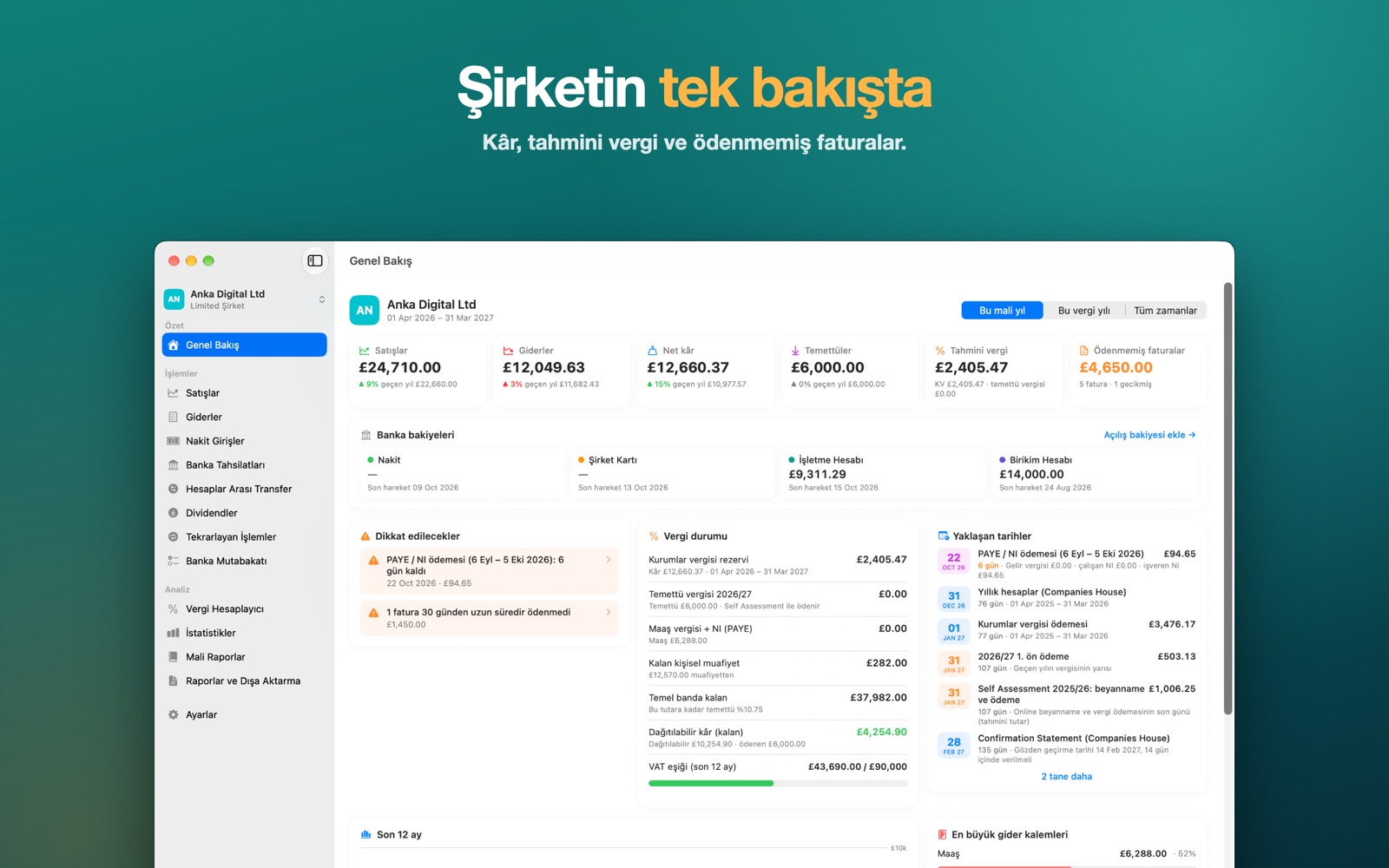 Mac için LedgerWise ekran görüntüsü 3