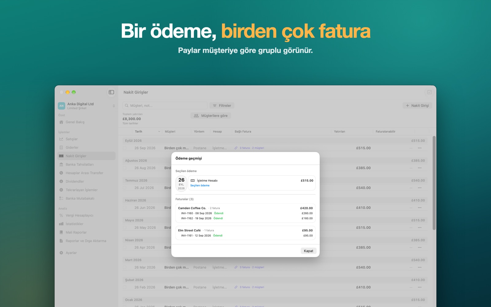 Mac için LedgerWise ekran görüntüsü 5