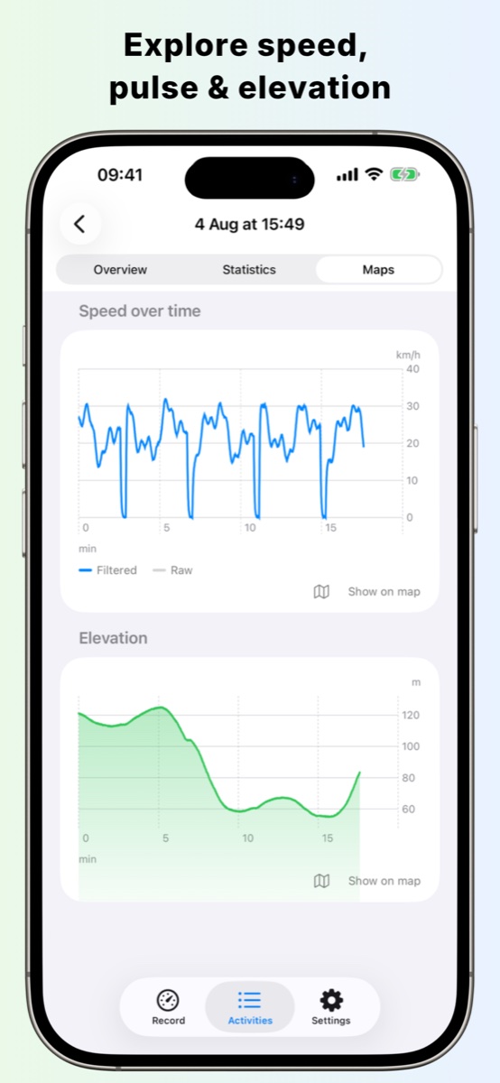 RideMeter screenshot 5