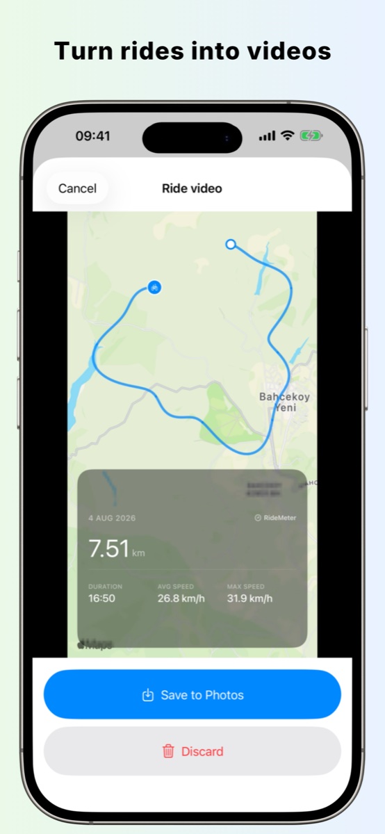 RideMeter screenshot 6