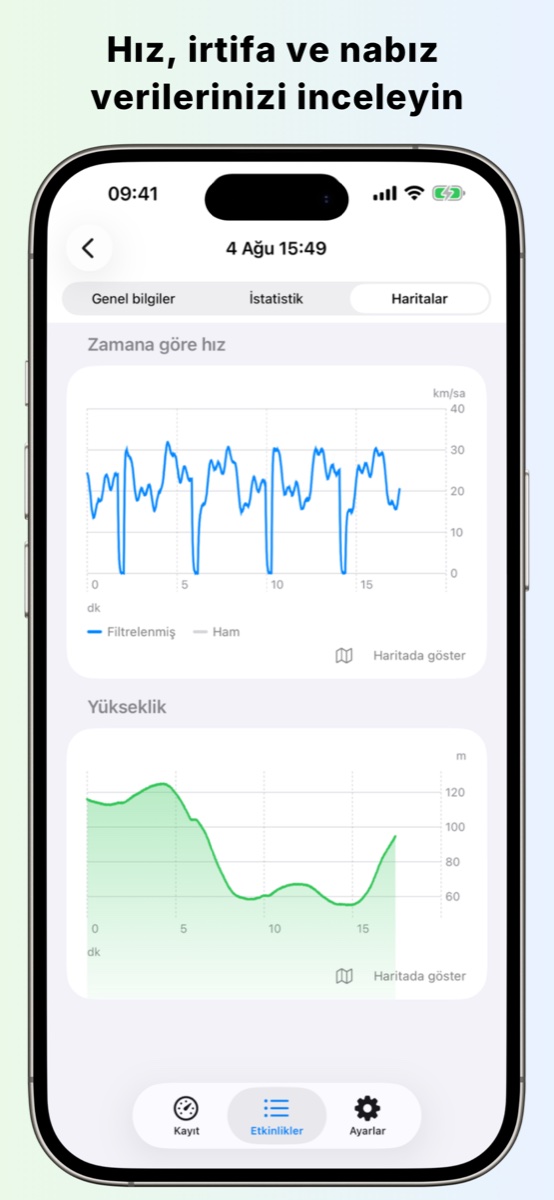 RideMeter ekran görüntüsü 5