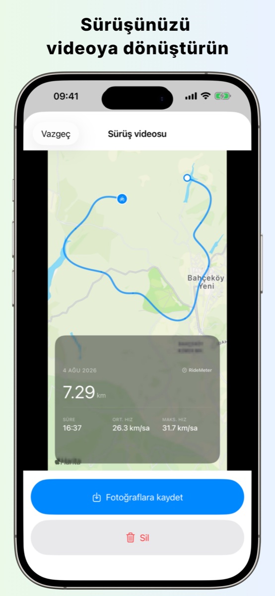 RideMeter ekran görüntüsü 6