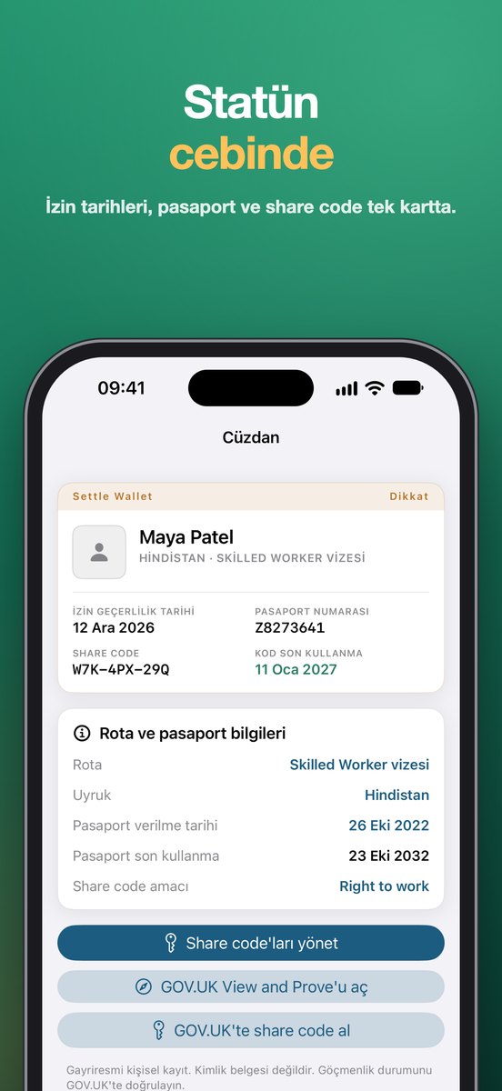 SettleWallet ekran görüntüsü 3